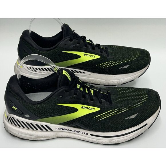 Brooks Adrenaline GTS 23 Mens Shoes Size 13 Black Running Trainers Gym Workout - Picture 1 of 9
